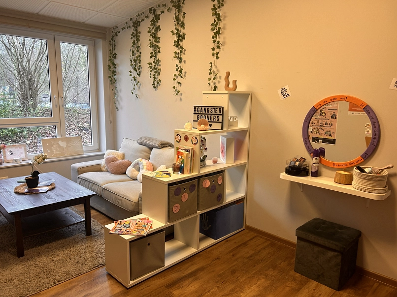 Mädchenraum im JUBS
