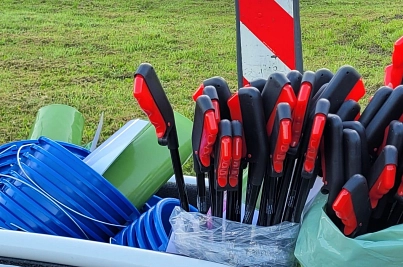Müllsammelzangen und Eimer&nbsp;&copy;&nbsp;Samtgemeinde Harsefeld
