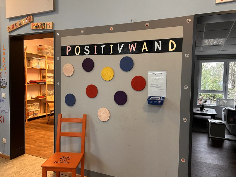 Positivwand im JUBS