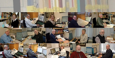 Samtgemeindearchiv Harsefeld - Collage Mitarbeitende