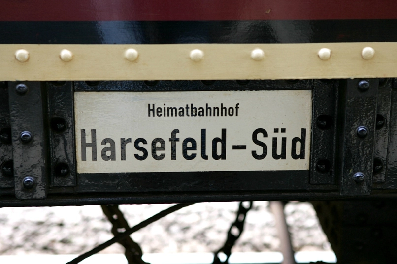 Wumag Schild Heimatbahnhof